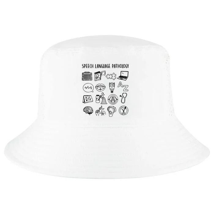 Speech Language Pathology Speech Therapy Awareness Cool Comfort Performance Bucket Hat