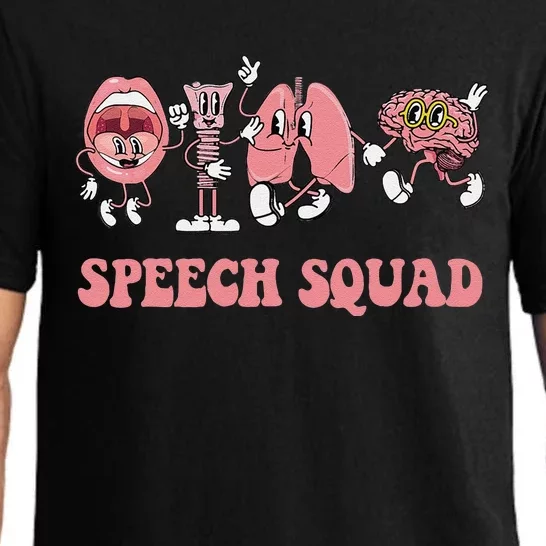 Speech Language Pathologist Slp Speech Squad Therapy Gift Pajama Set