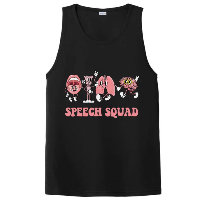 Speech Language Pathologist Slp Speech Squad Therapy Gift Performance Tank