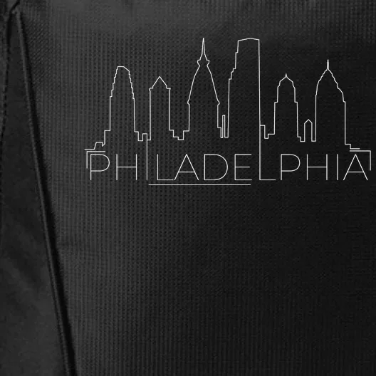 Skyline Line Philadelphia City City Backpack