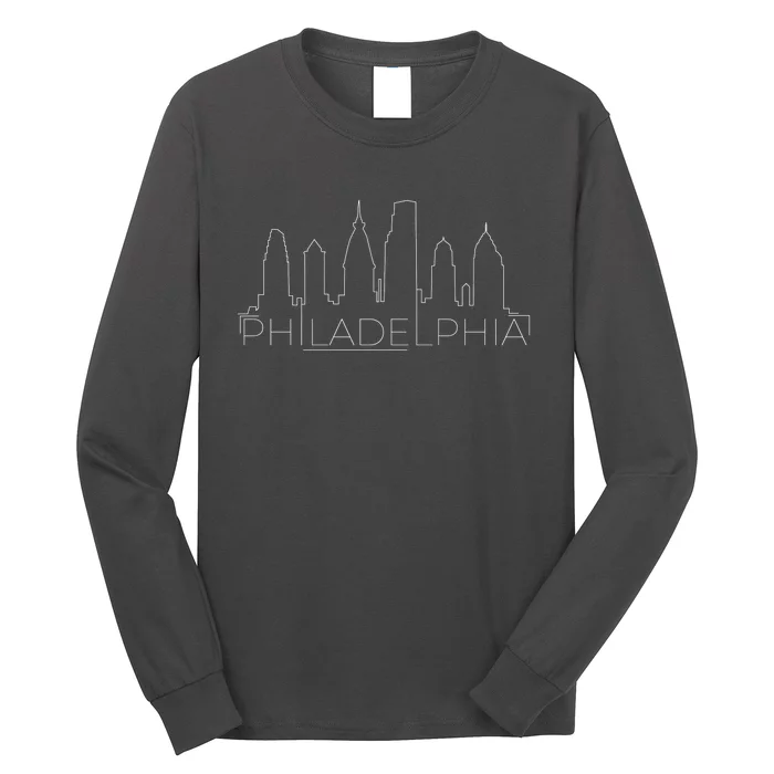 Skyline Line Philadelphia City Long Sleeve Shirt