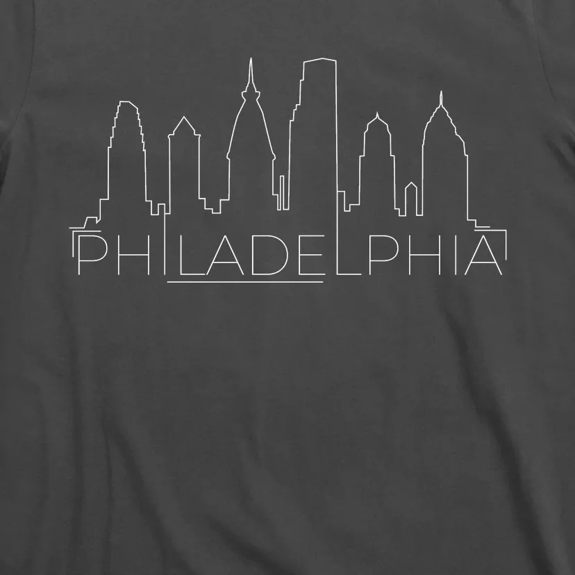 Skyline Line Philadelphia City T-Shirt