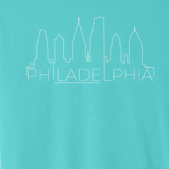 Skyline Line Philadelphia City ChromaSoft Performance T-Shirt