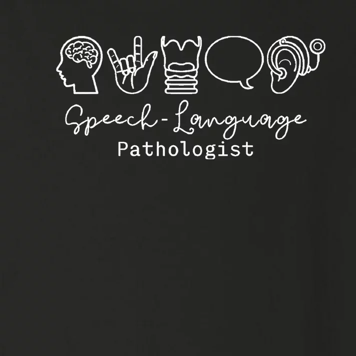 Speech Language Pathologist Toddler Long Sleeve Shirt