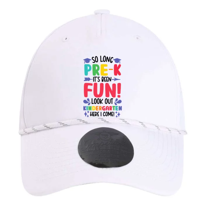 So Long Pre-K Look Out Kindergarten Funny Graduation Gifts Performance The Dyno Cap