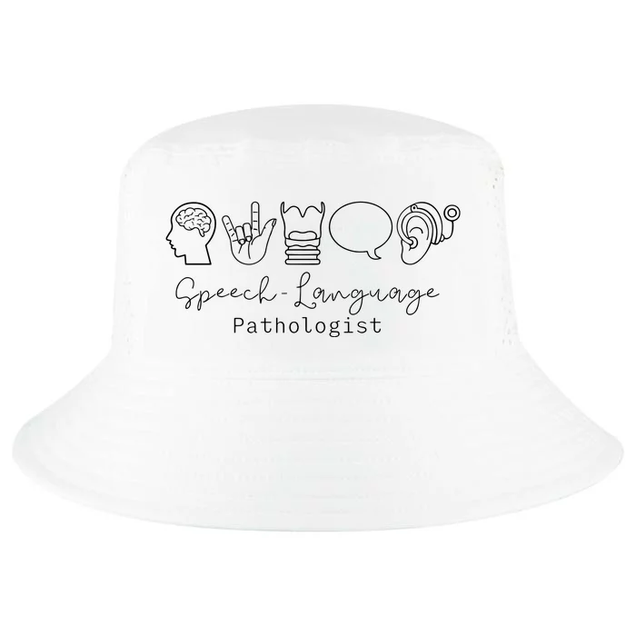 Speech Language Pathologist Sign Language Cool Comfort Performance Bucket Hat