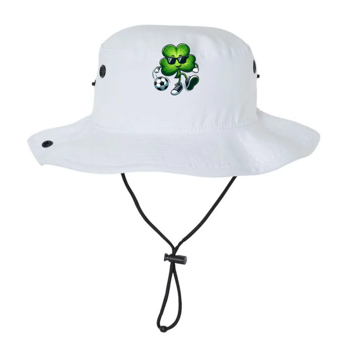 Soccer Lovers Players St Patricks Day Shamrock Legacy Cool Fit Booney Bucket Hat