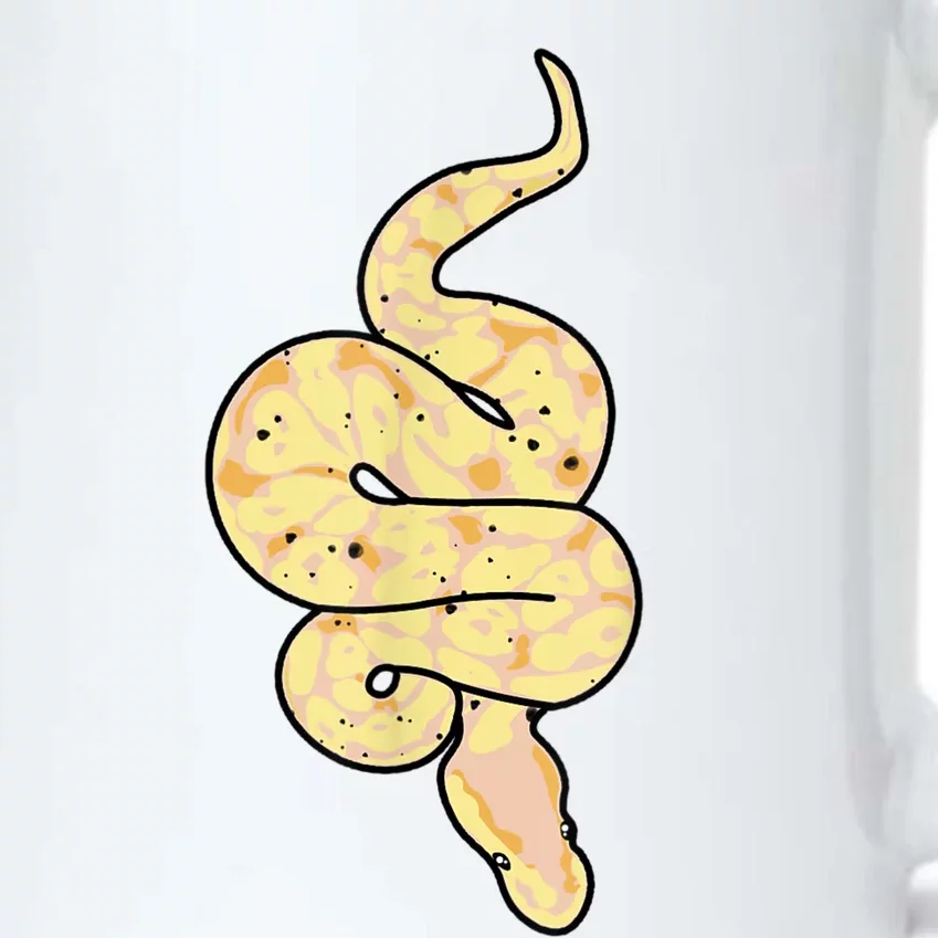 Snake Lover Reptile Banana Ball Python Funny Noodle Black Color Changing Mug