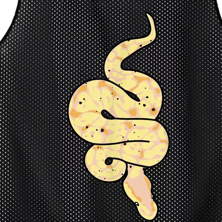 Snake Lover Reptile Banana Ball Python Funny Noodle Mesh Reversible Basketball Jersey Tank