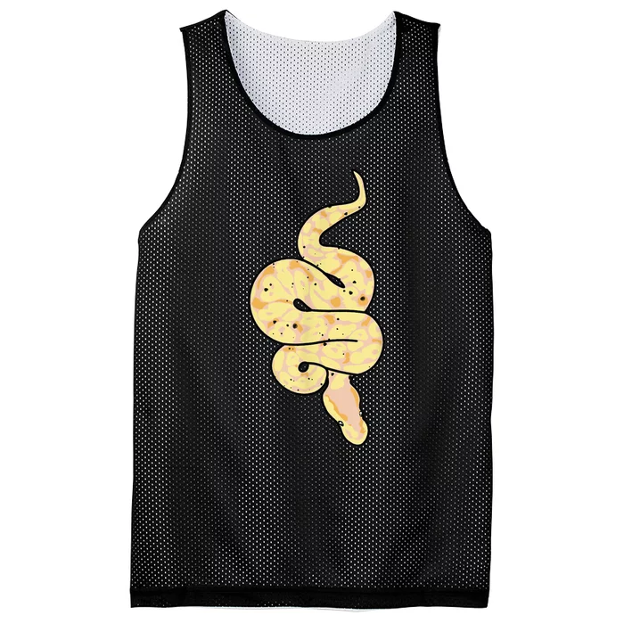 Snake Lover Reptile Banana Ball Python Funny Noodle Mesh Reversible Basketball Jersey Tank