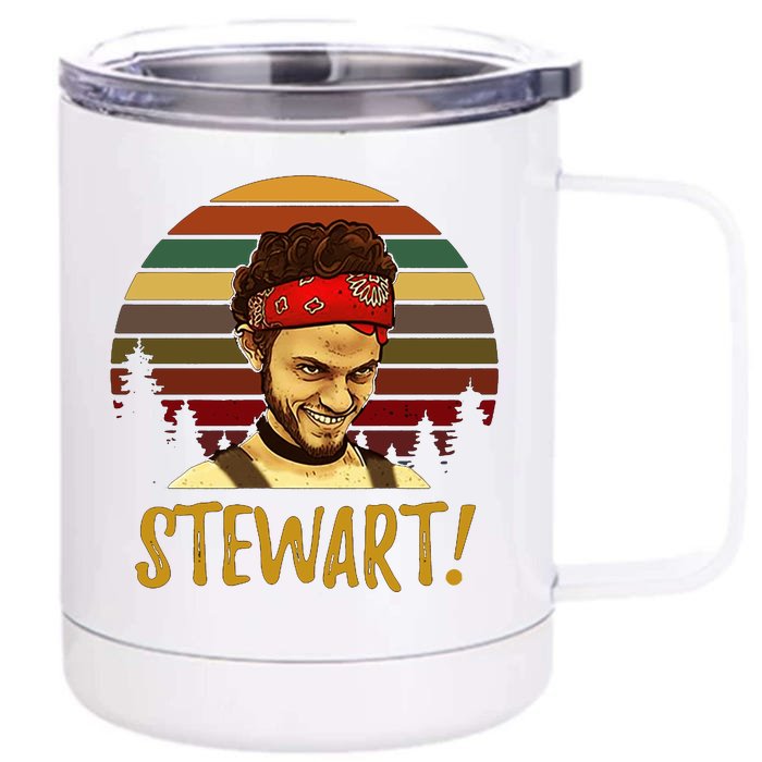 Stewart Letterkenny Retro Front & Back 12oz Stainless Steel Tumbler Cup