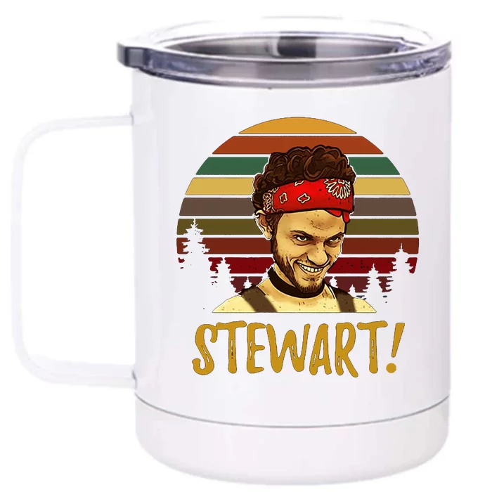 Stewart Letterkenny Retro Front & Back 12oz Stainless Steel Tumbler Cup