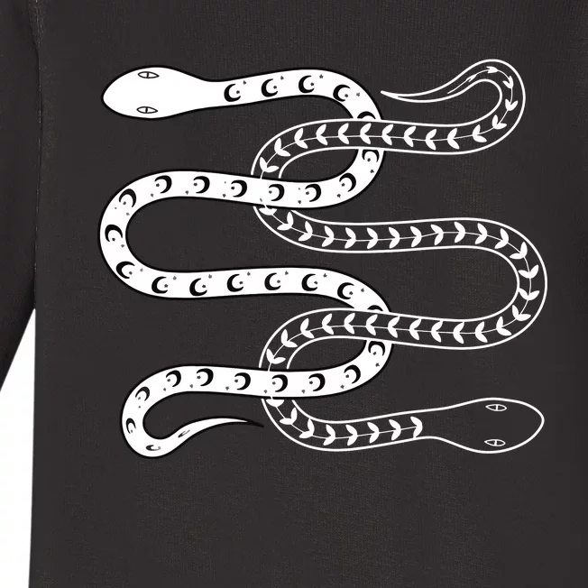 Snake Lover Reptile Fans Herpetologist Ophiologist Ophiology Baby Long Sleeve Bodysuit