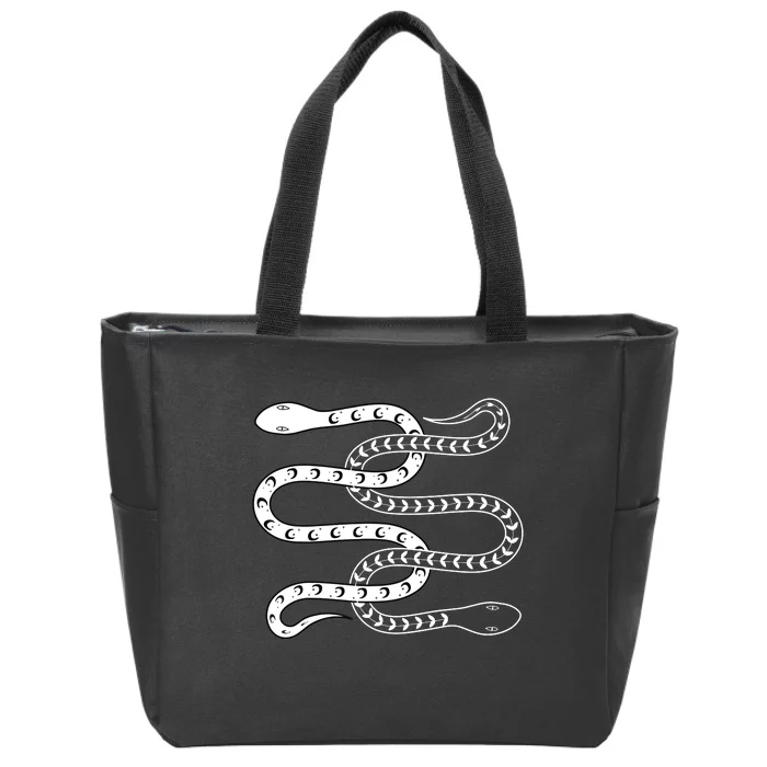 Snake Lover Reptile Fans Herpetologist Ophiologist Ophiology Zip Tote Bag