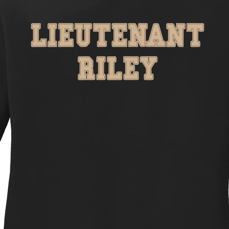 Soapghost Lieutenant Riley Ladies Long Sleeve Shirt