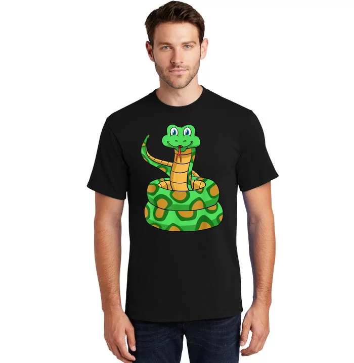 Snake Lover Reptile Cobra Python Boa Herpetologist Tall T-Shirt