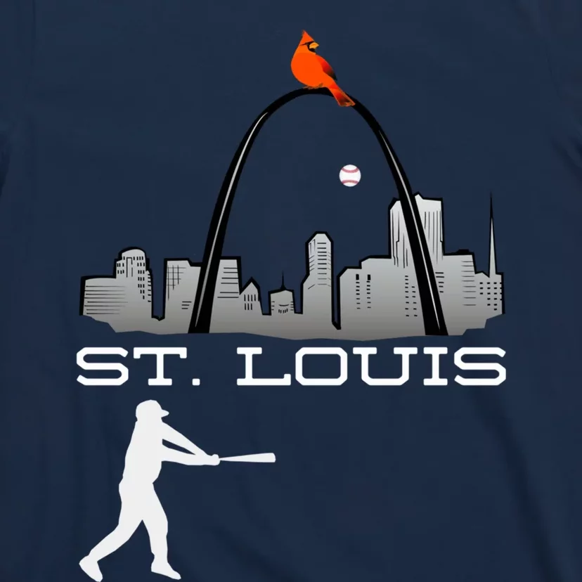 Saint Louis Red Cardinal Baseball Player T-Shirt