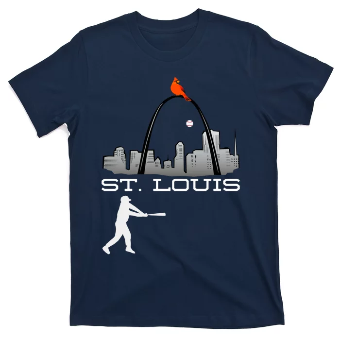 Saint Louis Red Cardinal Baseball Player T-Shirt