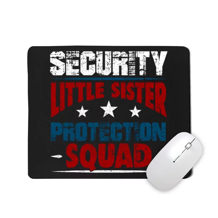 Security Little Sister Protection Squad Mousepad