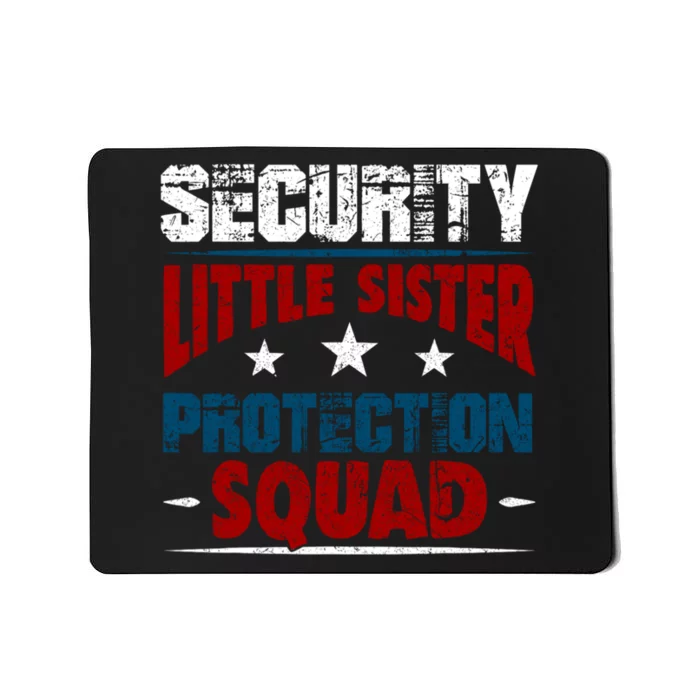 Security Little Sister Protection Squad Mousepad