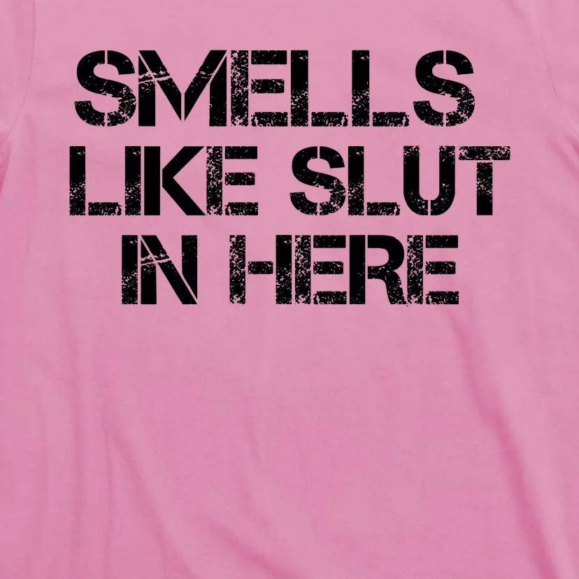 Smells Like Slut In Here Funny T-Shirt