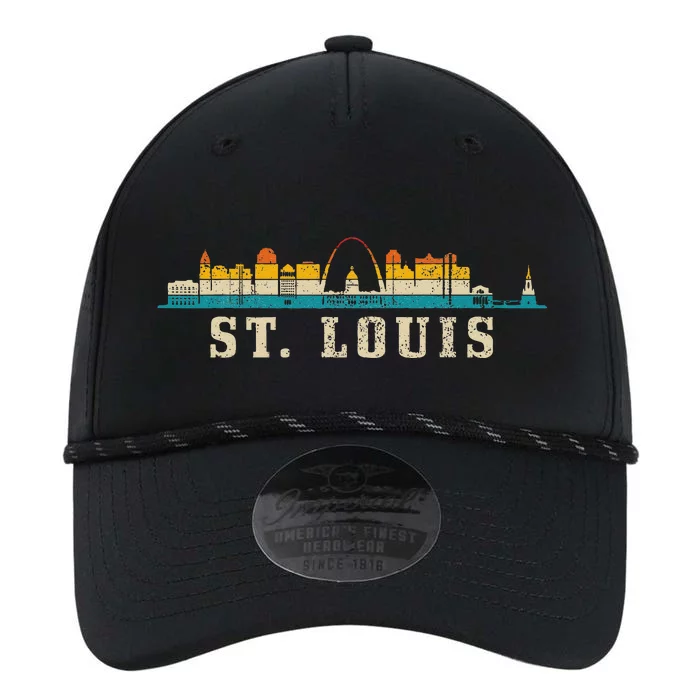 St. Louis Skyline Missouri Vintage Pride Retro Performance The Dyno Cap