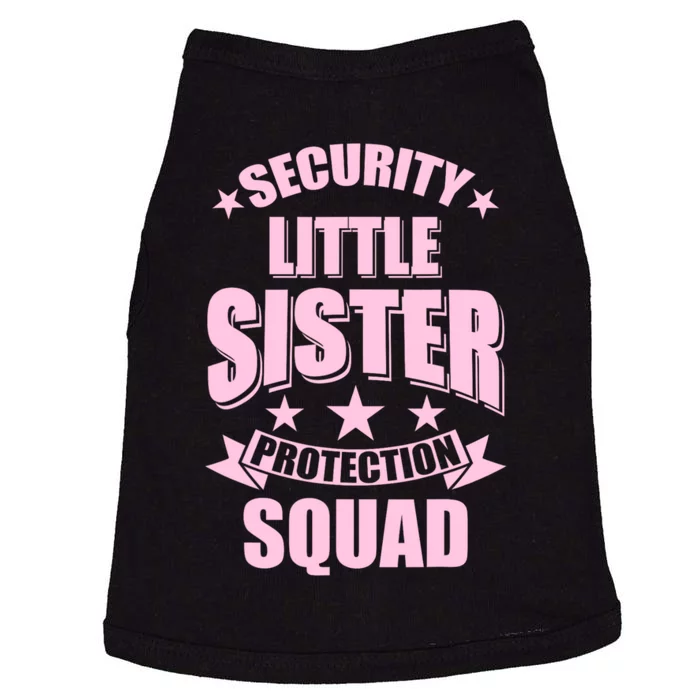 Security Little Sister Protection Squad Doggie Tank