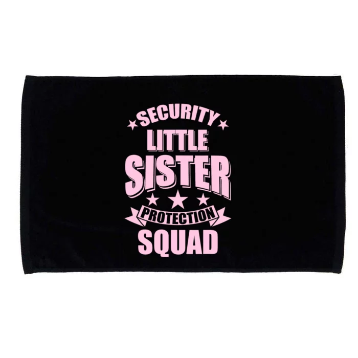 Security Little Sister Protection Squad Microfiber Hand Towel