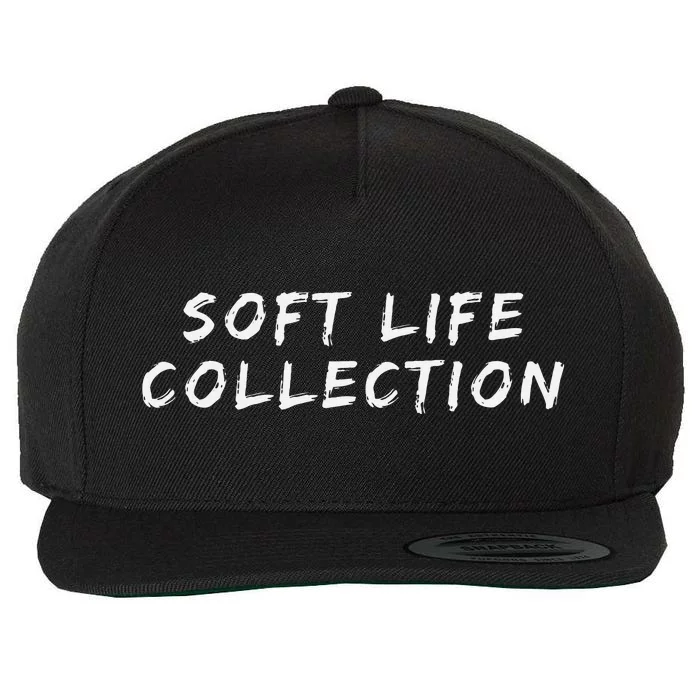 Soft Life Wool Snapback Cap