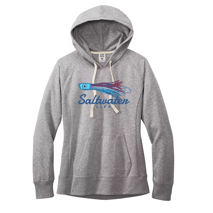 Saltwater Life Saltwater Fishing Lure Women's Fleece Hoodie