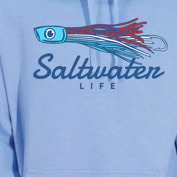 Saltwater Life Saltwater Fishing Lure Unisex Surf Hoodie