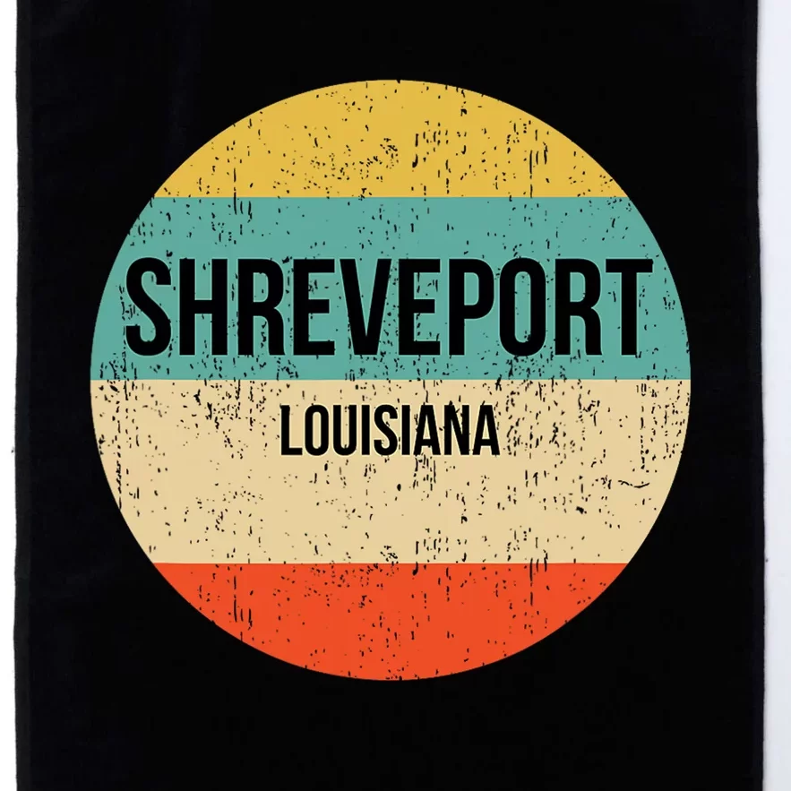 Shreveport Louisiana Shreveport Platinum Collection Golf Towel