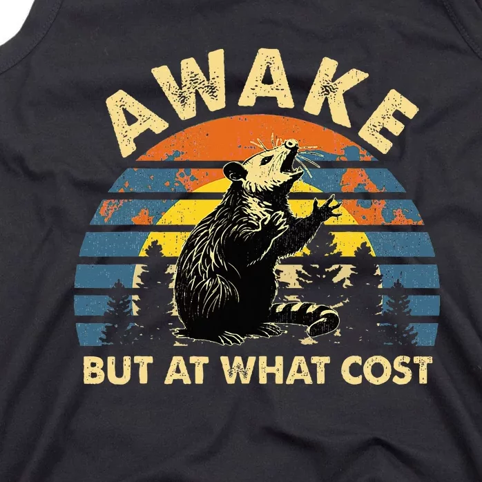 Spoonie Life Sleep Possum Awake But At What Cost Tank Top