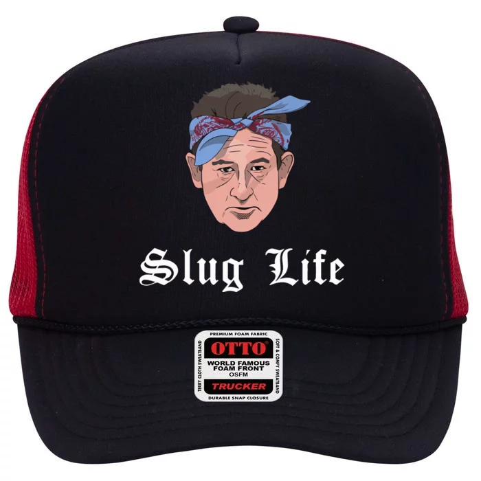 Slug Life High Crown Mesh Trucker Hat