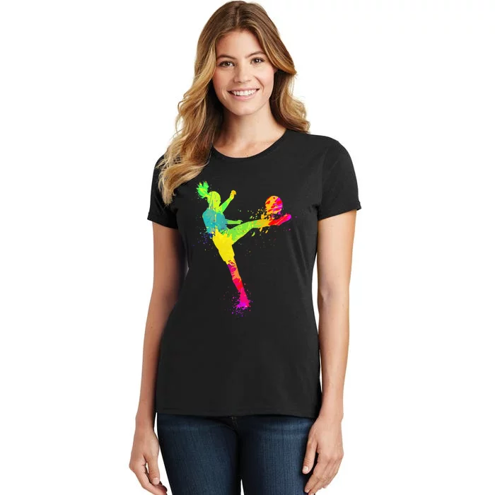 Soccer Lover's Stylish Design for Female Athletes Women's T-Shirt