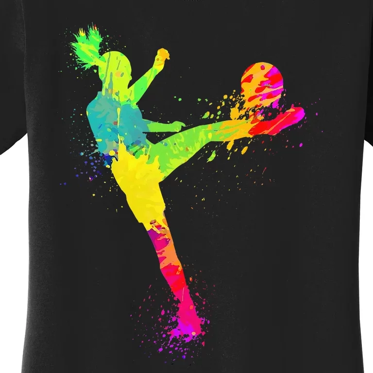 Soccer Lover's Stylish Design for Female Athletes Women's T-Shirt