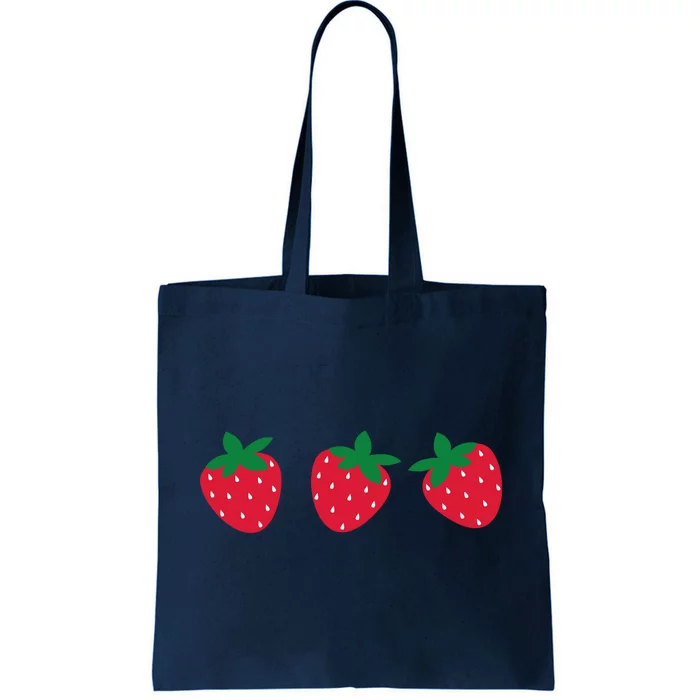 Strawberry Lover Summer Tote Bag