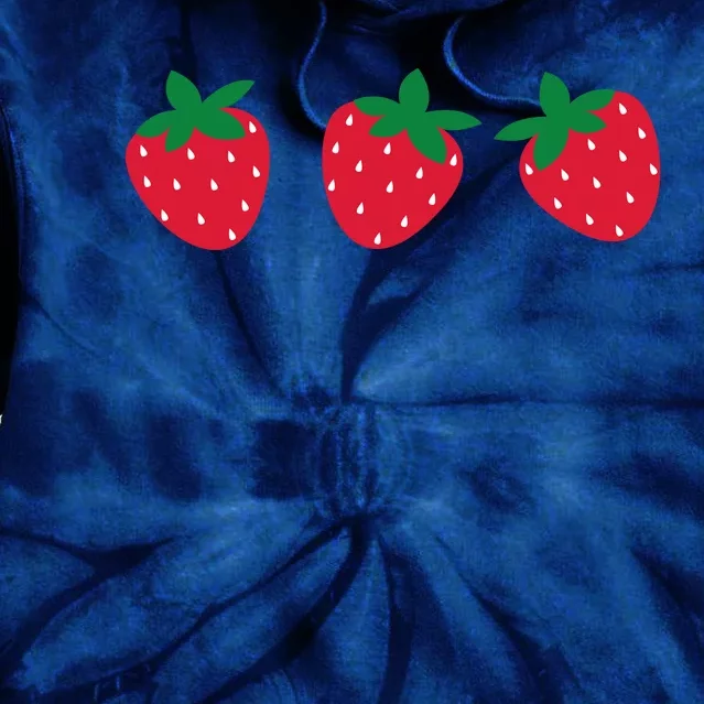 Strawberry Lover Summer Tie Dye Hoodie