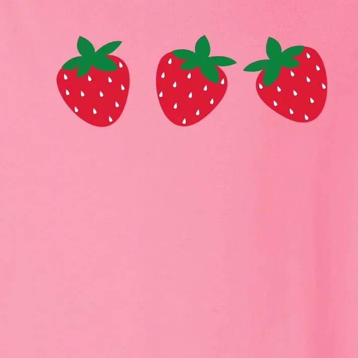 Strawberry Lover Summer Toddler Long Sleeve Shirt