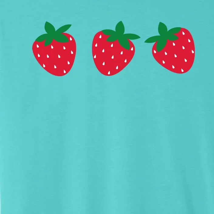 Strawberry Lover Summer ChromaSoft Performance T-Shirt