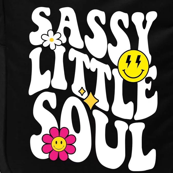 Sassy Little Soul Groovy Retro Cute Impact Tech Backpack