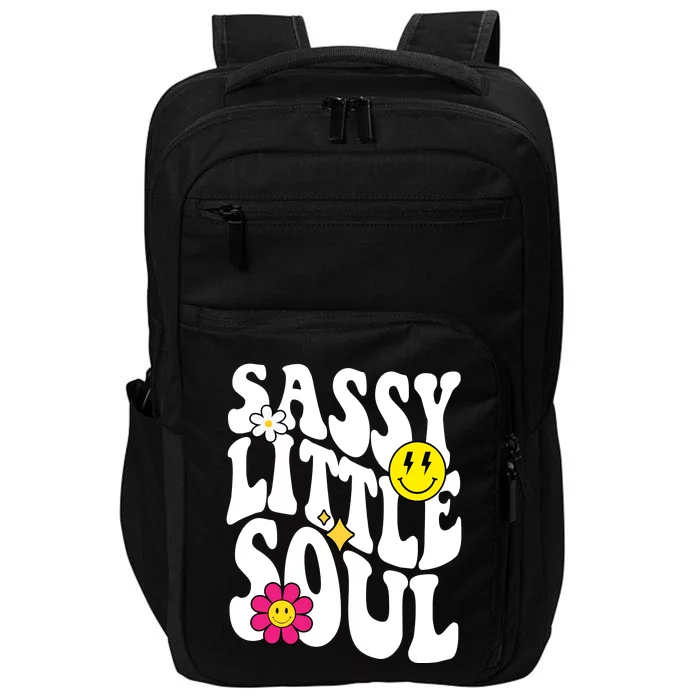 Sassy Little Soul Groovy Retro Cute Impact Tech Backpack