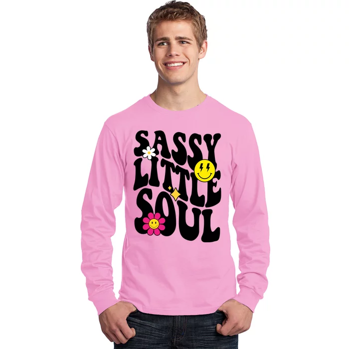 Sassy Little Soul Groovy Retro Cute Long Sleeve Shirt