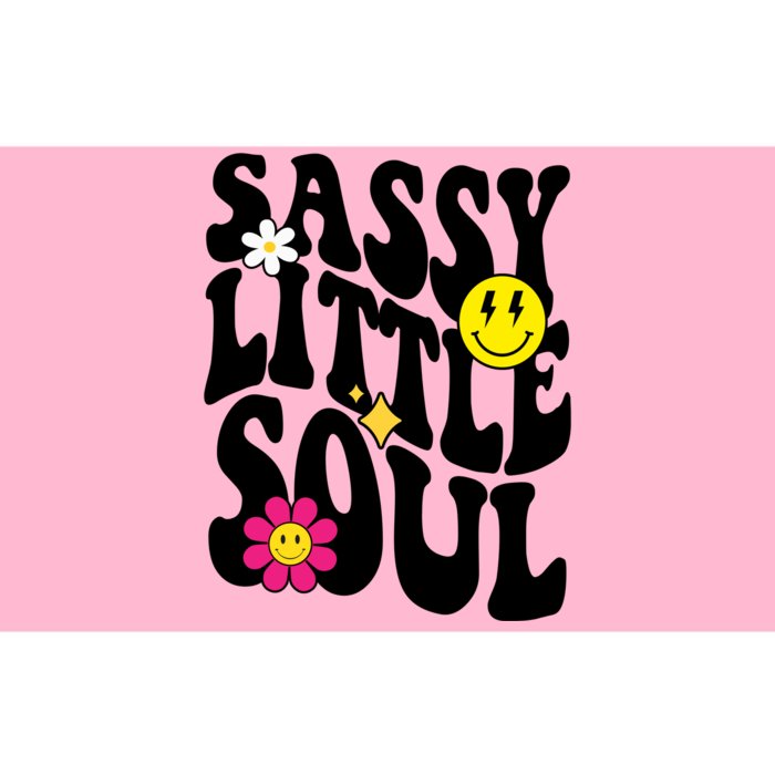 Sassy Little Soul Groovy Retro Cute Bumper Sticker