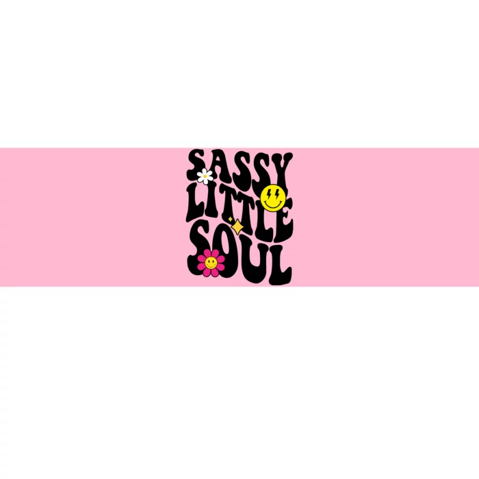 Sassy Little Soul Groovy Retro Cute Bumper Sticker