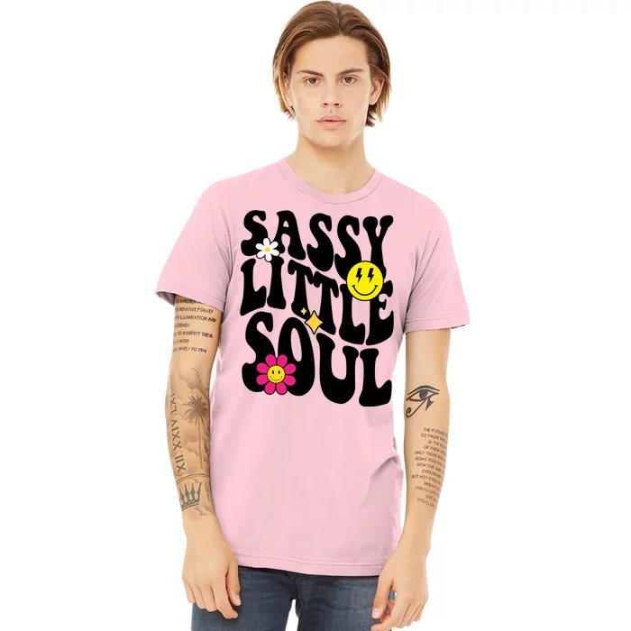 Sassy Little Soul Groovy Retro Cute Premium T-Shirt