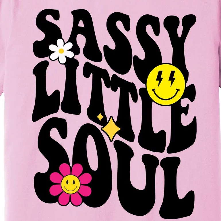 Sassy Little Soul Groovy Retro Cute Premium T-Shirt