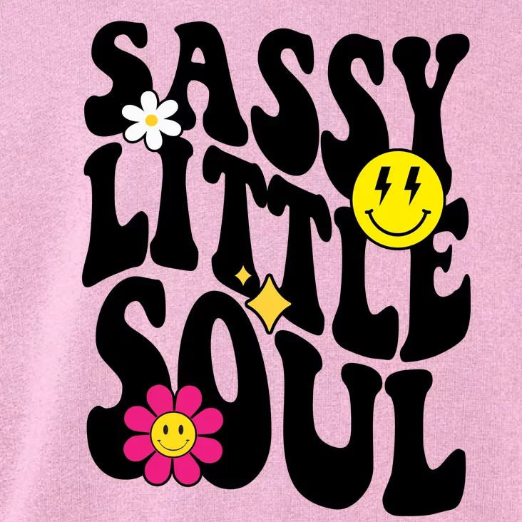 Sassy Little Soul Groovy Retro Cute Toddler Hoodie