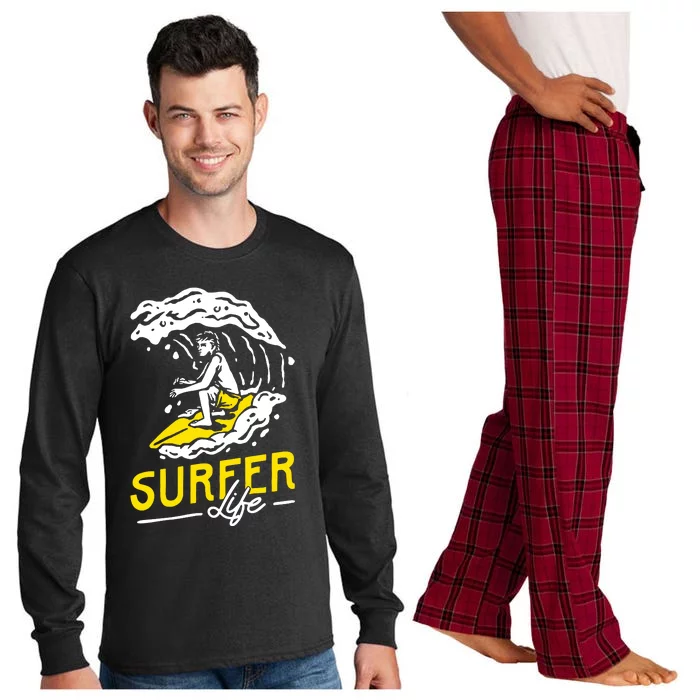 Surfer Life Long Sleeve Pajama Set