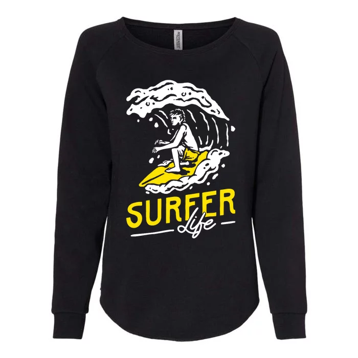 Surfer Life Womens California Wash Sweatshirt